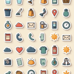 Journal Stickers - Sheet v3